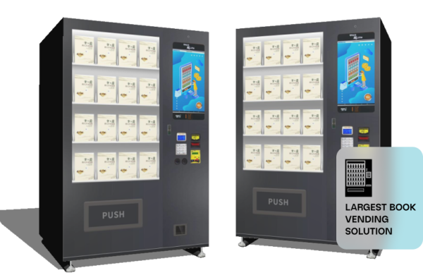 Book vending machines: A real novelty