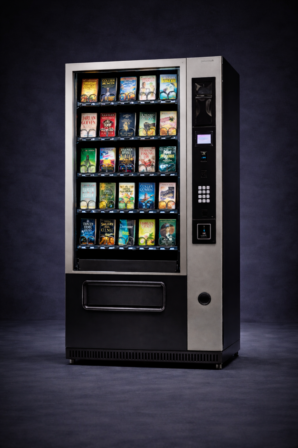 Library Machine Book vending machines: A real novelty